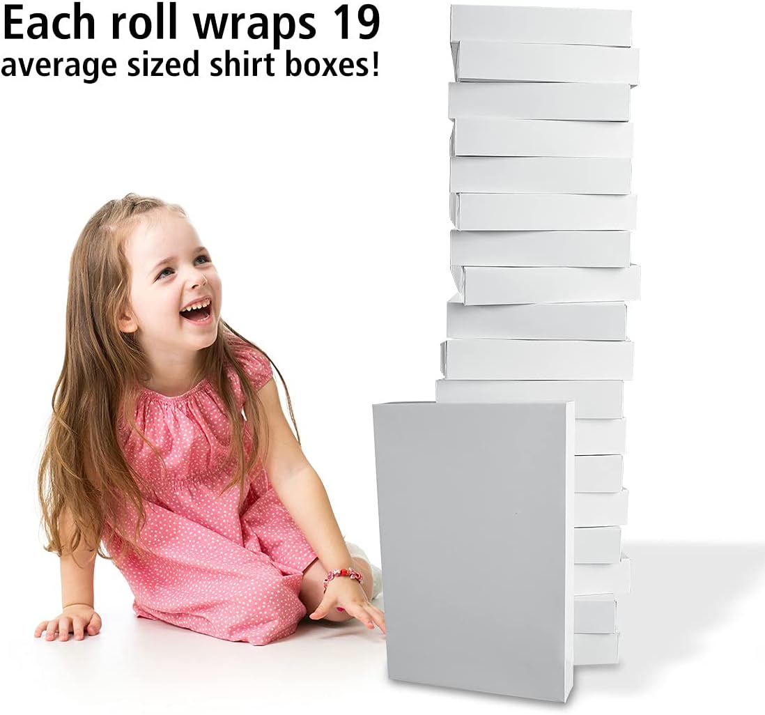 Current Christmas Critters Double-Sided Rolled Christmas Wrapping Paper - Premium Jumbo 23-Inch x 32-Foot Gift Wrap Roll, 61 Square Feet Total