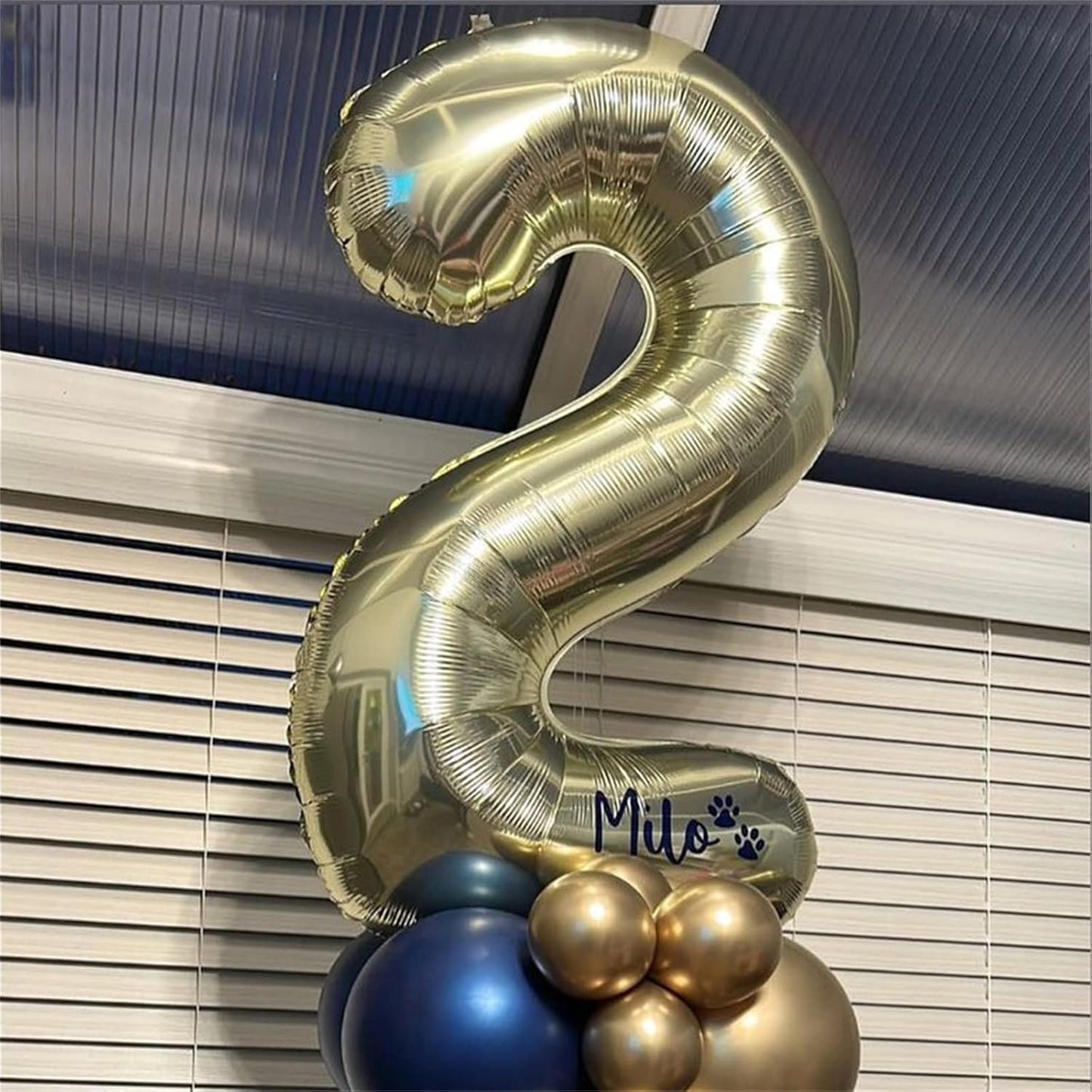 Champagne Gold Number 6 Balloon, 40In Large Foil Number Balloons Set 0-9 for Women, Self Inflating Light Gold Digital 6 Helium Balloon for Girls Boys 6th Birthday Anniversary Party Decoration Supplies