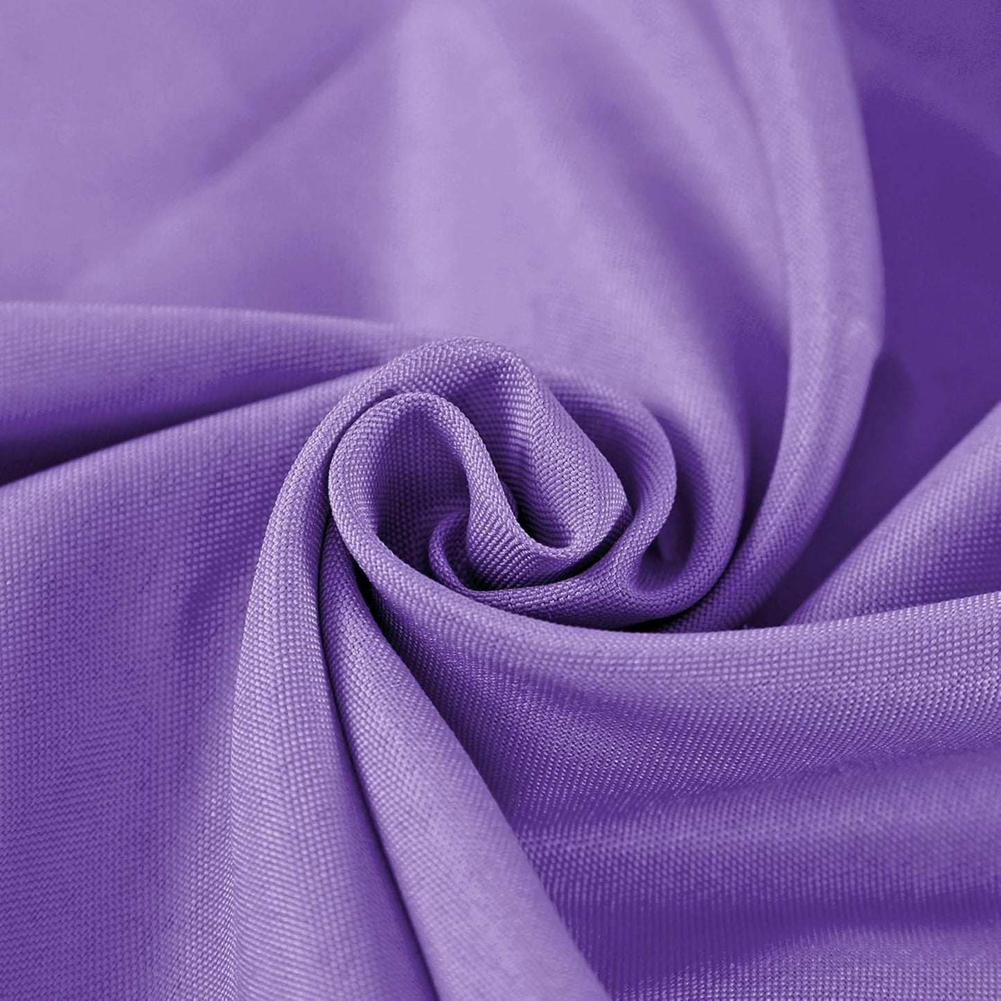 120 inch Round Tablecloth Washable Polyester Table Cloth Decorative Table Cover for Wedding Party Dining Banquet(120 inch,Purple)