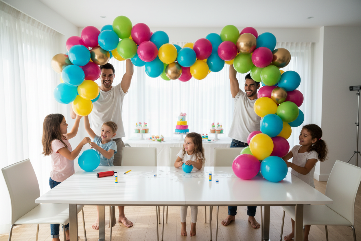 DIY Balloon Garland: Step-by-Step Guide for a Full, “Pro” Look – PartyBurst