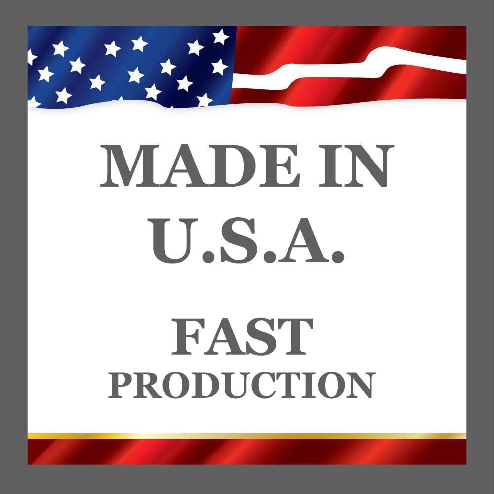 Car Magnet Signs Custom - 24"x12" (Set of 2), 30-mil Thickness with Rounded Corners (Orange)