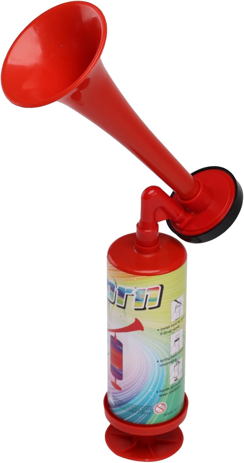 Air Horn for Boat Graduation Party Sports Events Beer Horns Dog Air Horn Self Defense Portable Air Pump Horn(ABS large handheld horn)