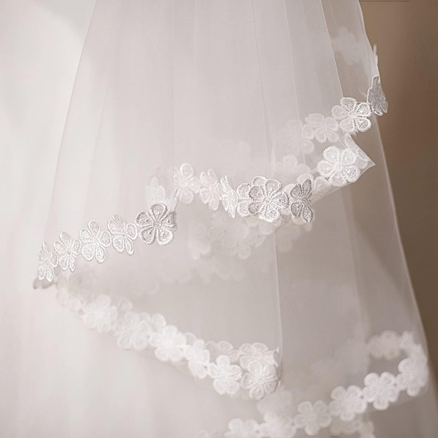 Fight Club Wedding Unity Veil with Pearl Rosary Wedding Unity Cord Lasso Yugal for Filipino Wedding Ceremony