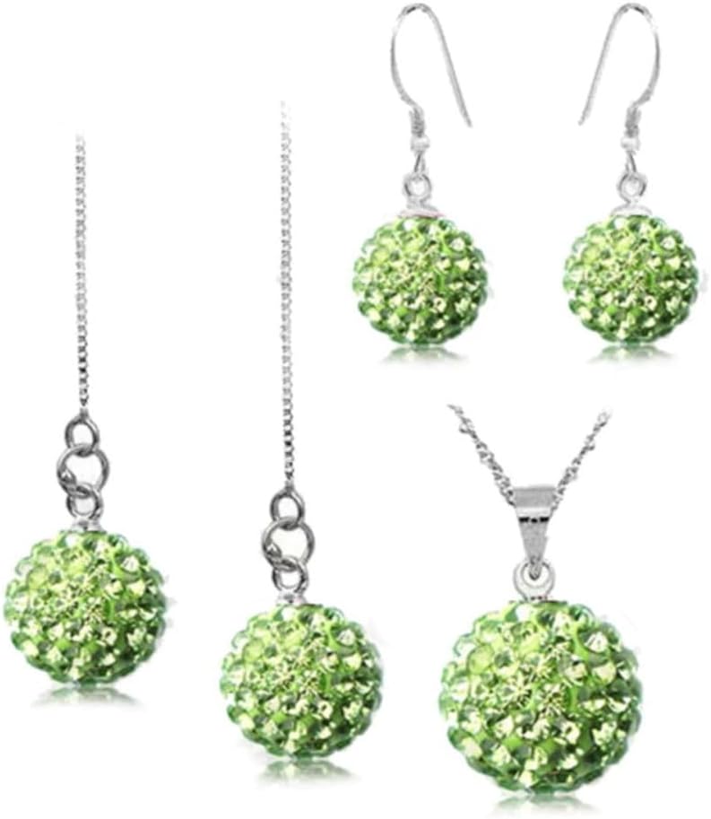 50pcs Adabele Grade A Suncatcher Crystal Rhinestone Pave Loose Beads 12mm Clear White Polymer Clay Disco Ball Spacers Compatible with Shamballa All Craft Jewelry Making DB12-1