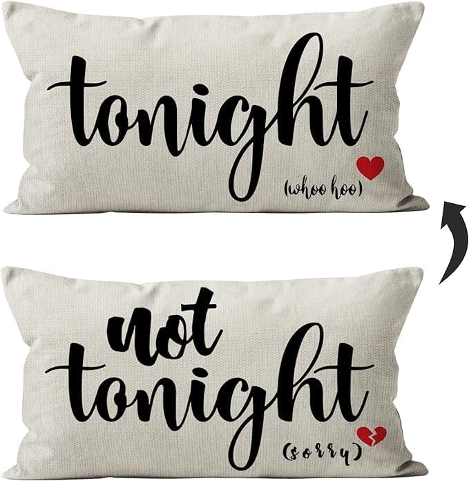 Mancheng-zi Bachelorette & Bridal Shower Pillow Cover (20x26) - Wedding Gifts for Bride to Be, Funny Throw Pillows for Bedroom (Beige)