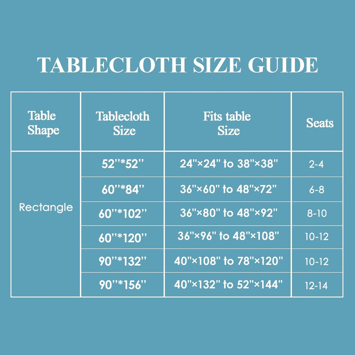 VidaFete Tablecloth 2 Pack 90*132inch Rectangle Table Cloth Polyester, Stain Wrinkle Resistant Polyester Dining Table Cover for Kitchen Dinning Party Wedding Rectangular Buffet Decoration(Sagegreen)