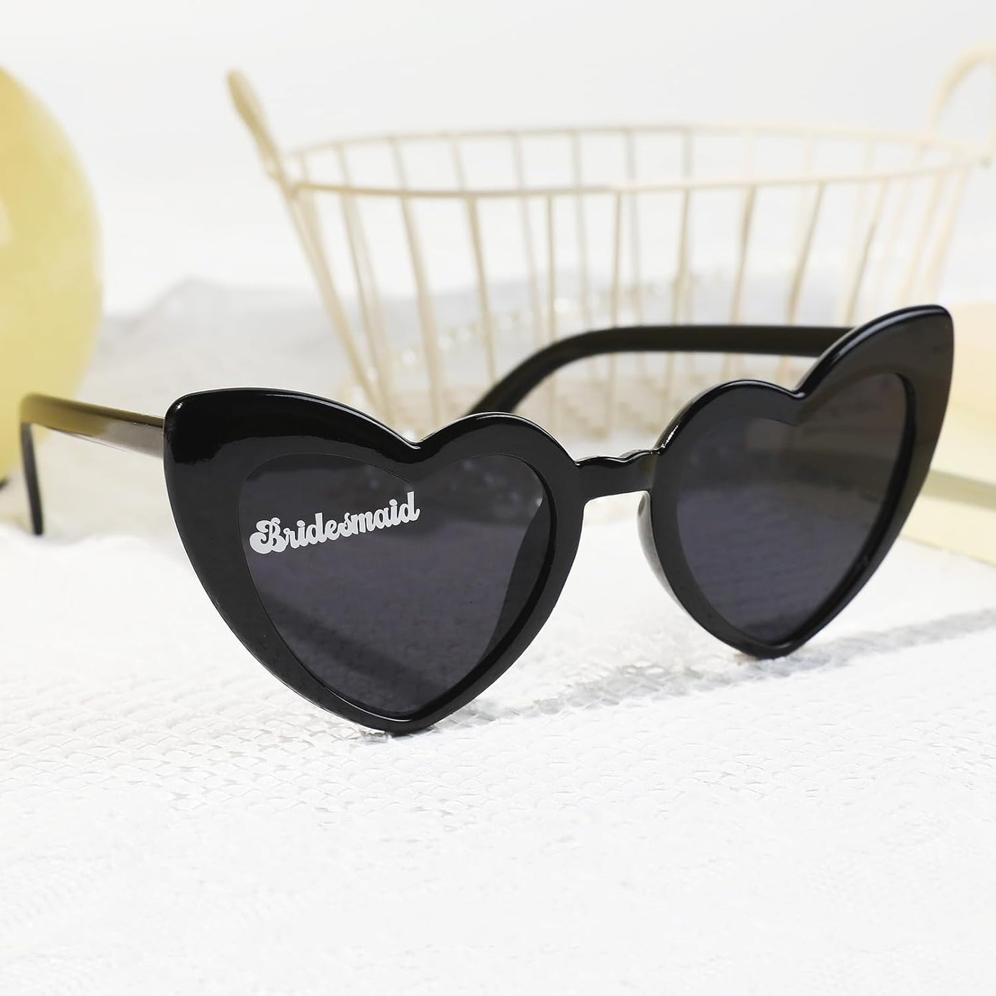 YOGFIT Heart Sunglasses for Women Fashion Classic Love Eye Protection Sunglasses Vintage Cute Heart Sunglasses
