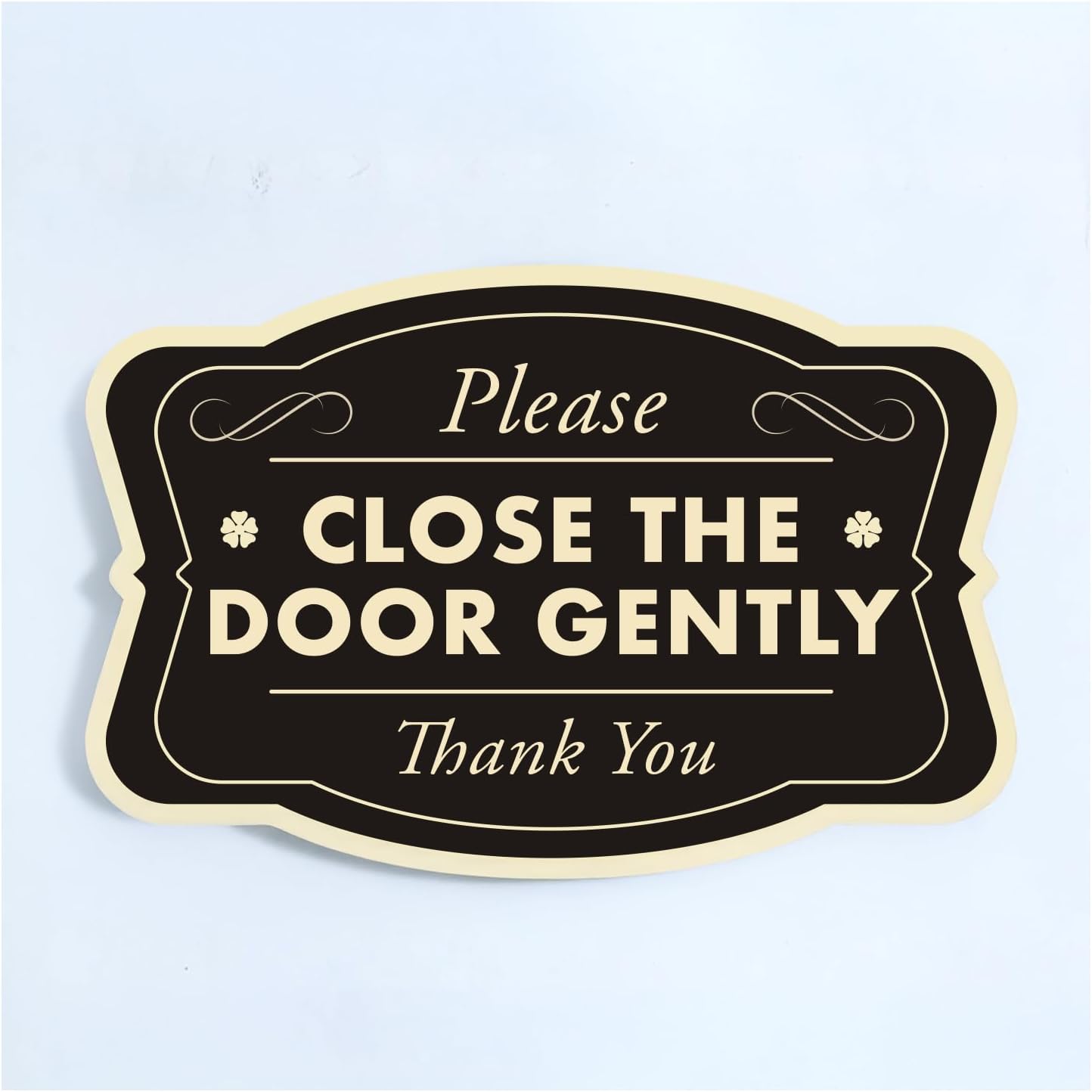 Custom Decorative Outdoor Aluminum Signs, Personalized Driveway Sign, Waterproof, Made In USA - Design 3 Black Charcoal 42x28 In