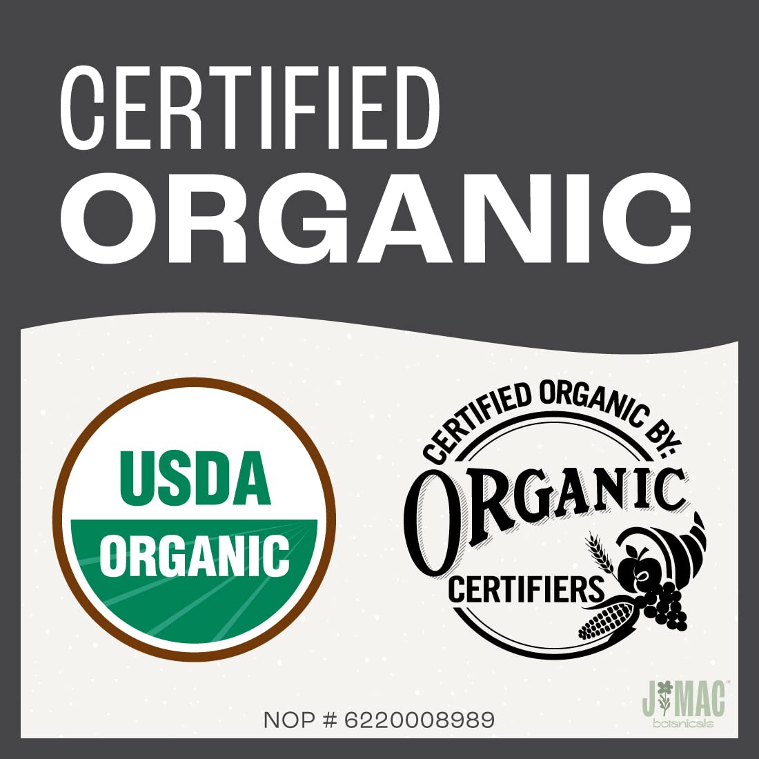 J MAC BOTANICALS Organic Moringa Leaf (16 oz) dried organic leaves from the Egyptian Nile Valley, malunggay leaves fresh