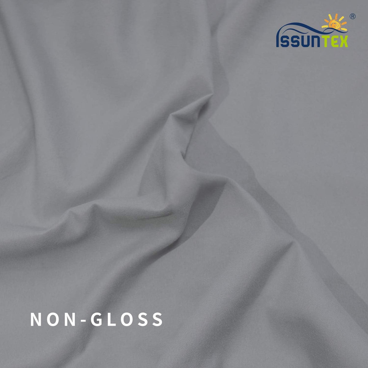 ISSUNTEX 5X6.5 ft Gray Background Backdrop,Photo Studio,Collapsible High Density Screen for Video Photography and Television