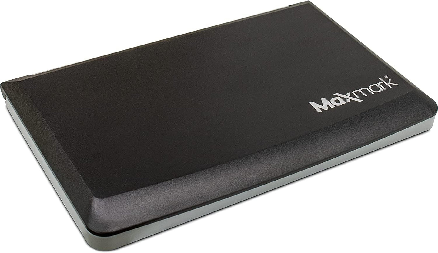 MaxMark Large Premium Sky Blue Ink Stamp Pad - 2-3/4" by 4-1/4" - Premium Quality Felt Pad