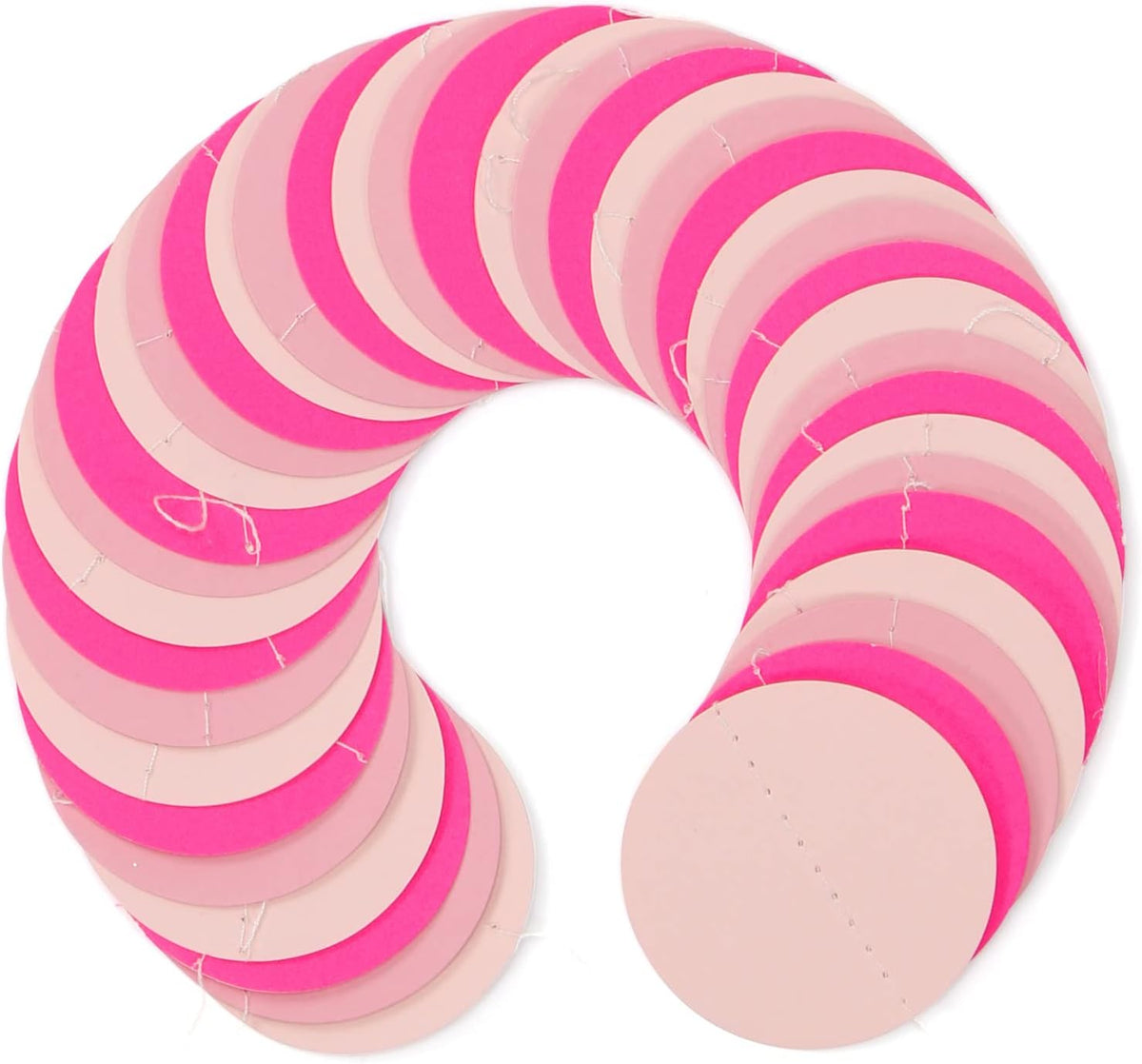 Hot-Pink Party-Decorations Paper-Garland Streamers Banner - 52Ft Girl Birthday Flamingo Baby Shower Engagement Wedding Bachelorette Hanging Decor Ouruola