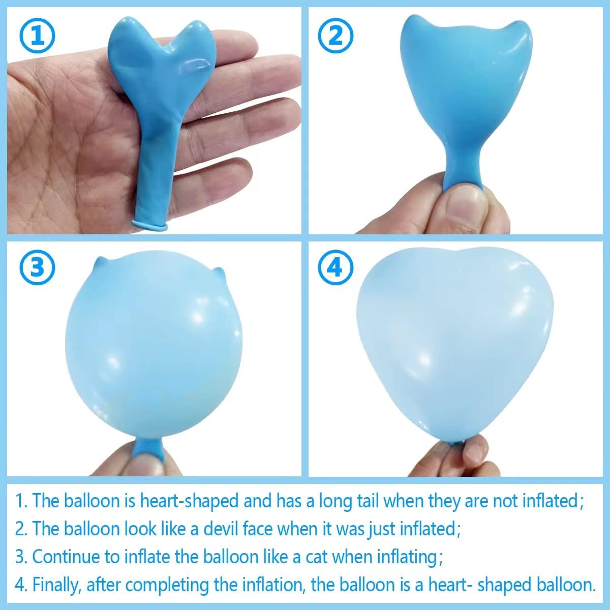 50 6-inch Pink Color Heart shaped Latex Balloons for Valentines Day,Propose Marriage,Wedding Party.