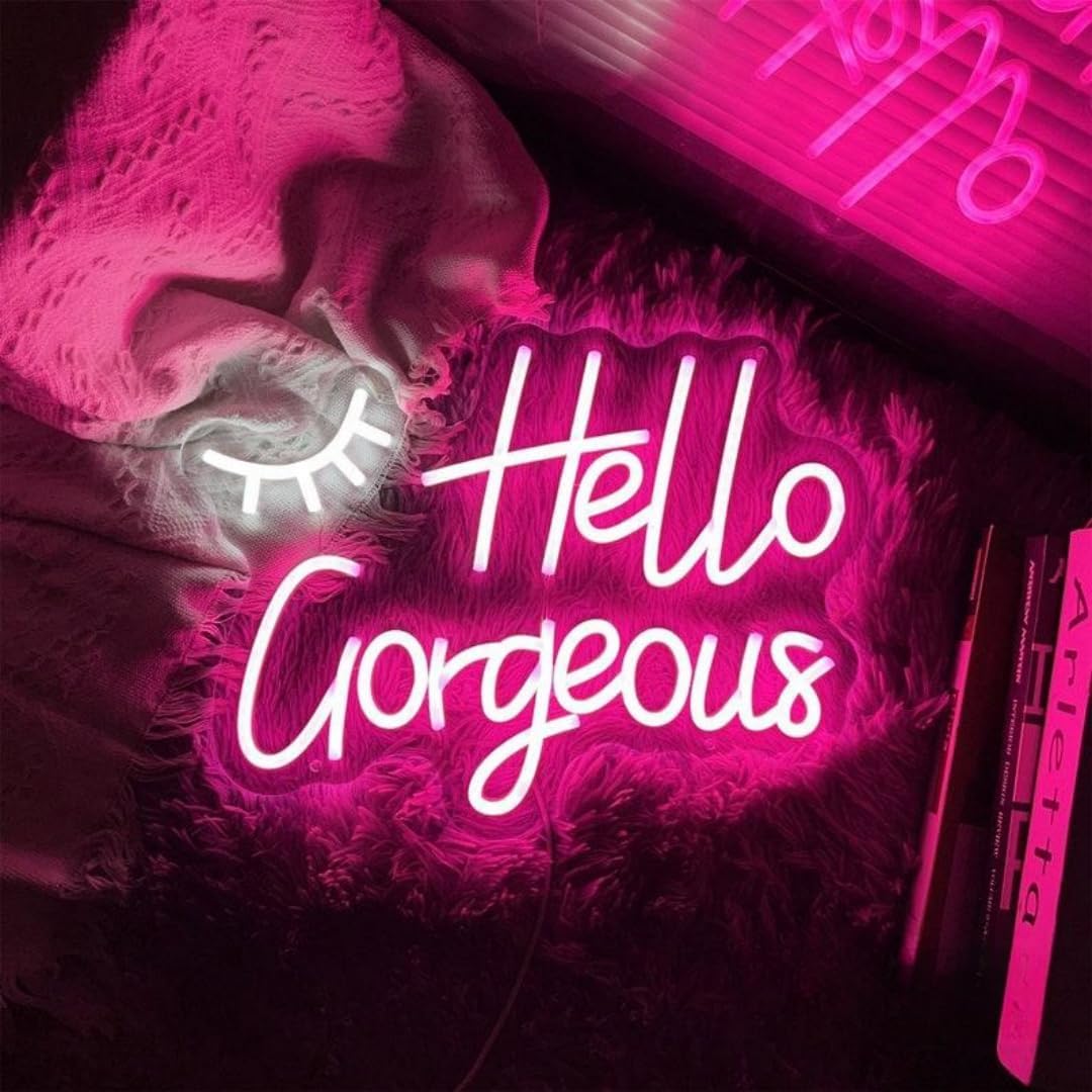 LED Neon Sign Night Light for Wall Party Décor Bedroom Room Bar Wedding Home Birthday Art Decoration Christmas with USB Chain Light modulator 5v 15.7"*11.5"