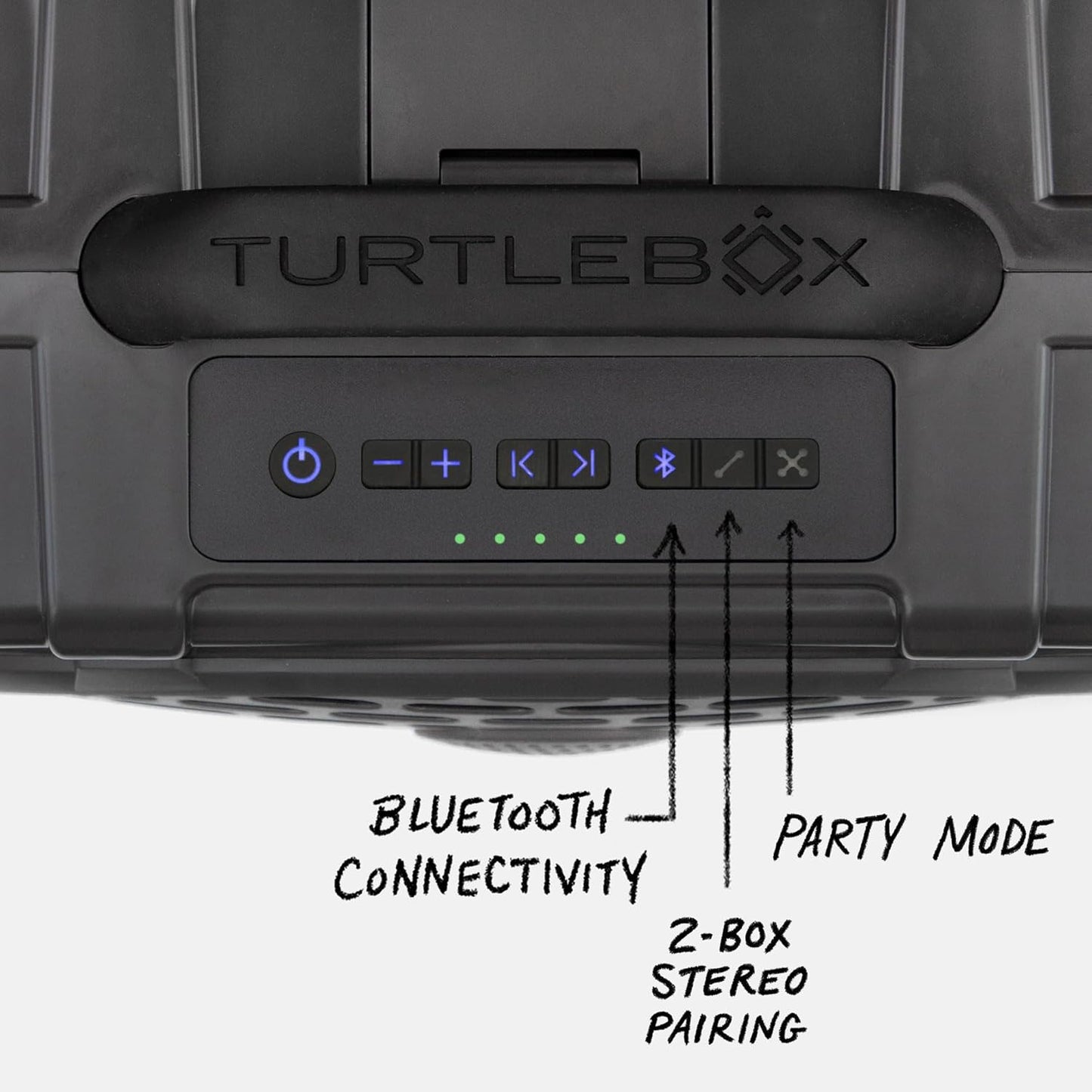 Turtlebox Original Gen 3: Portable Outdoor Bluetooth Speaker – Ultra-Loud (120dB), Waterproof (IP67), Rugged, Impact-Resistant, 3-Day Battery | Party Mode: Unlimited Pairing Stereo, Gray/Blaze Orange