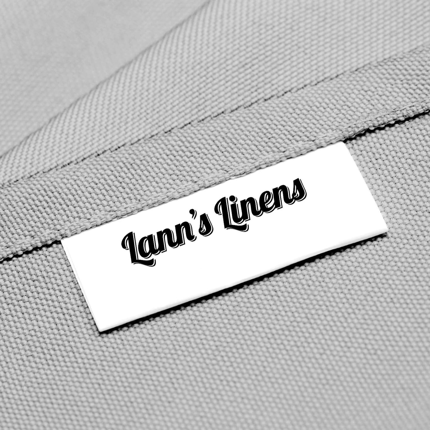 Lann's Linens - 10 Premium 120" Round Tablecloths for Wedding/Banquet/Restaurant - Polyester Fabric Table Cloths - Silver