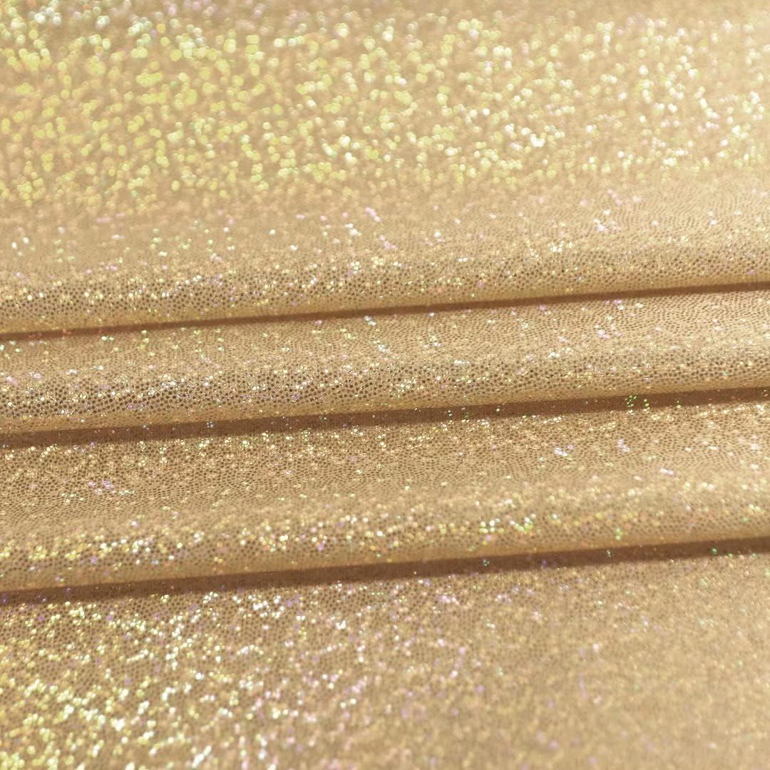 Fitable Sequin Tablecloth for Parties 60x60 Inch - Sparkle Glitter Table Cloth Laser Square Overlay for Wedding Baby Shower Ceremony Birthday Holiday Banquet Decor, Khaki