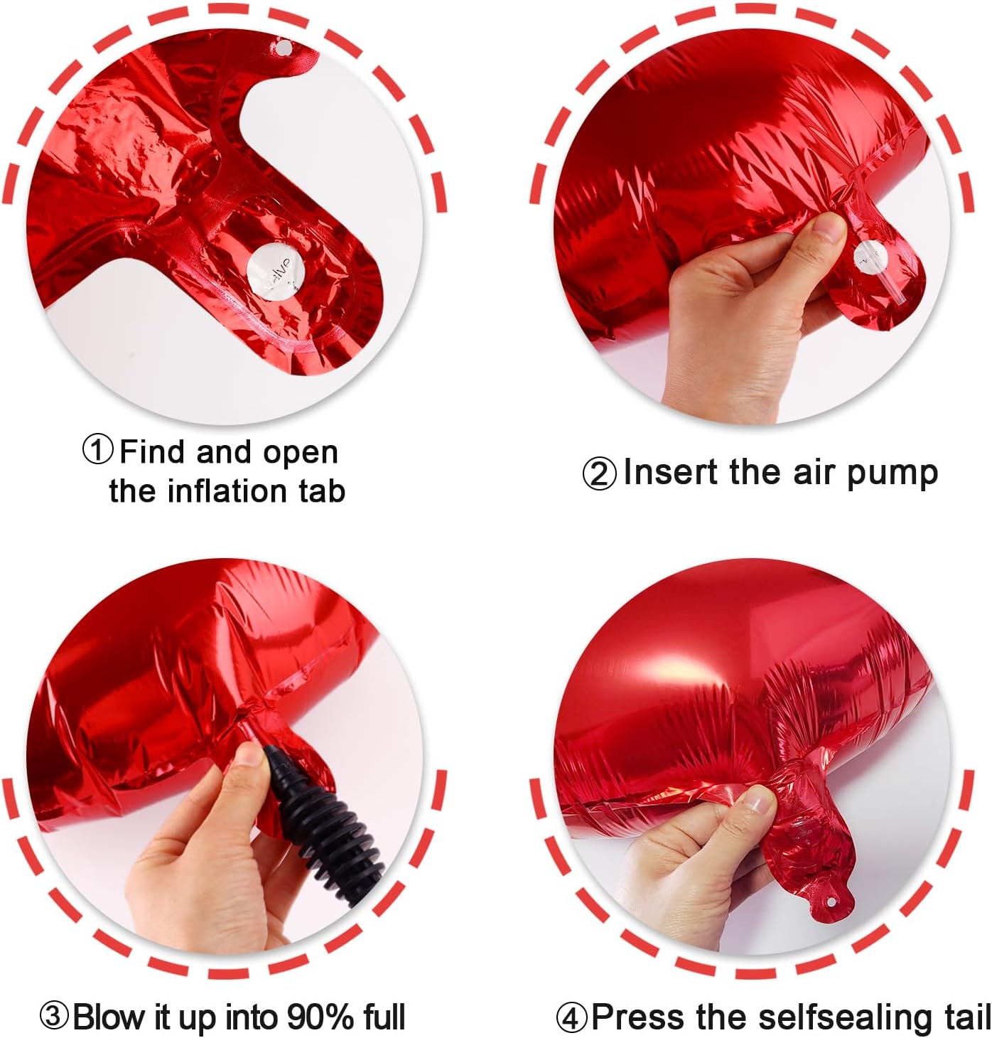 Number Balloon 40 Inch Red 9 Balloon, Large Numbers 9 9th Decorations for Girl Boy Birthday, 9 19 29 39 49 Birthday Party Engagement Wedding Supplies