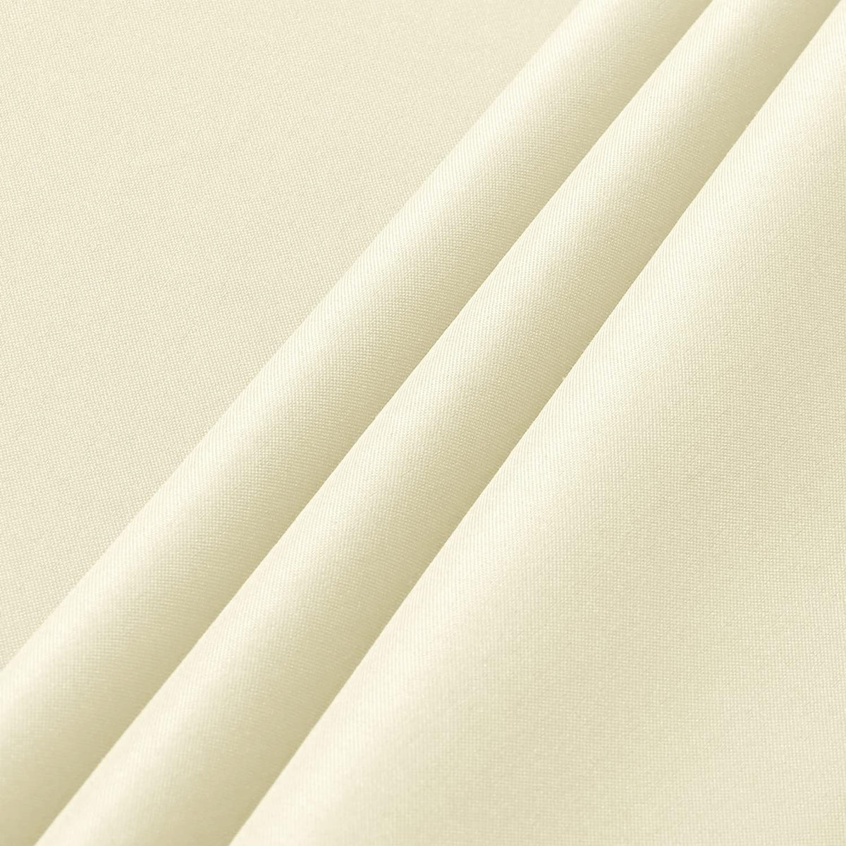 sancua 2 Pack Beige Tablecloth 60 x 120 Inch, Rectangle 8 Feet Table Cloth - Stain and Wrinkle Resistant Washable Polyester Table Cover for Dining Tables, Buffet Parties and Camping