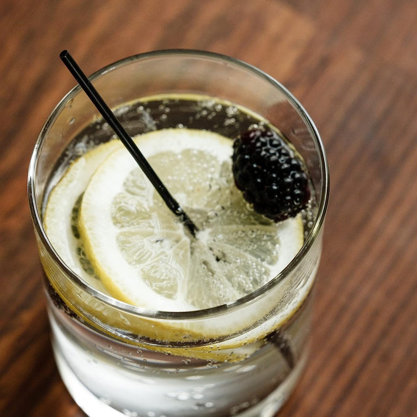 Black Mini Drink Stirrers - 5 Inch Plastic Coffee & Cocktail Stirrer Straws (500 Straws)