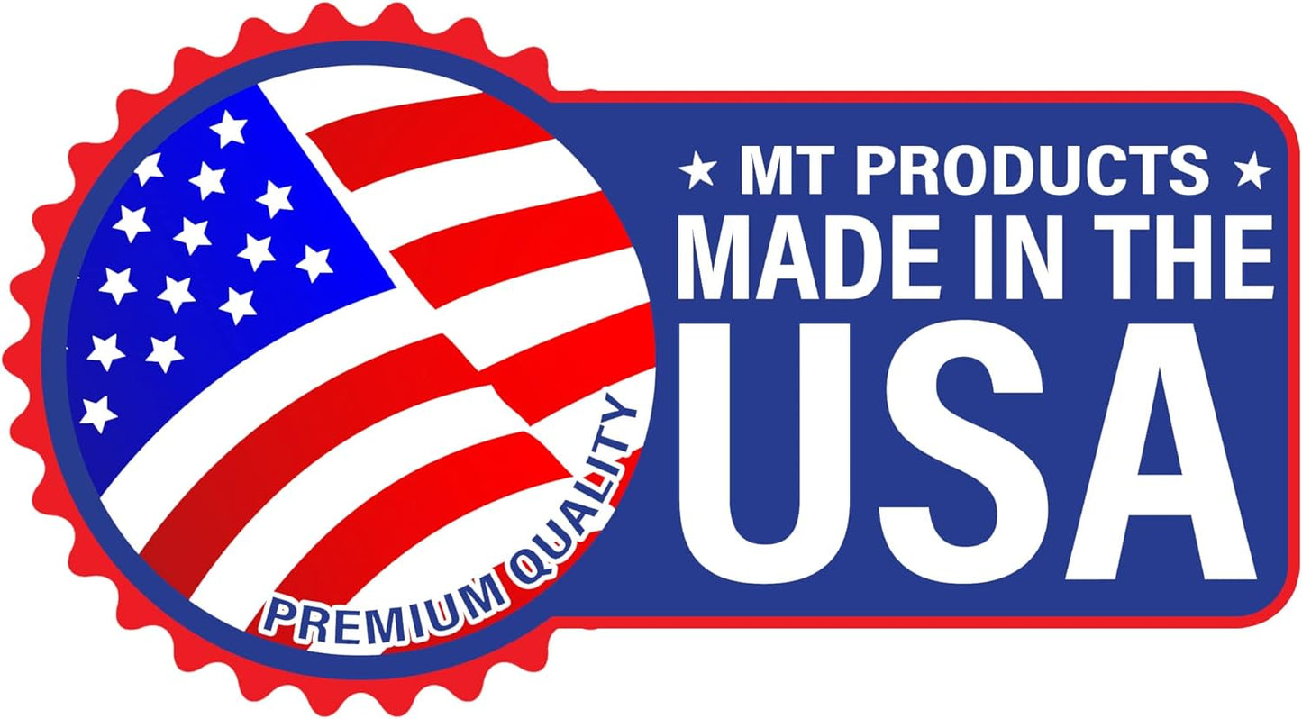 MT Products White Cupcake Boxes 9" x 4" x 3.5" - Bakery Boxes with Window (Pack of 10) - Made in USA
