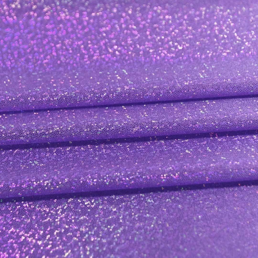 Fitable Sequin Tablecloth for Parties 54x54 Inch - Sparkle Glitter Table Cloth Laser Square Overlay for Wedding Baby Shower Ceremony Birthday Holiday Banquet Decor, Purple