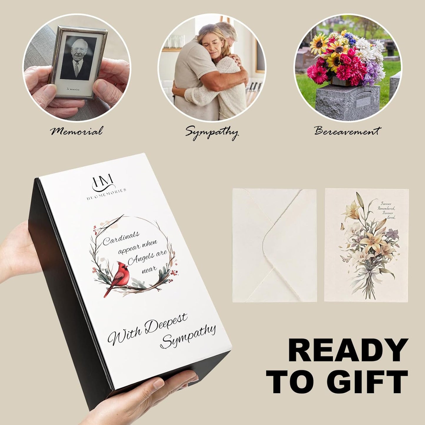 Memorial Lantern Bereavement Sympathy Gifts in Memory of Loved One Memorial Gifts for Loss of Sister Remembrance Gifts for Loss of Sister with LED Candle