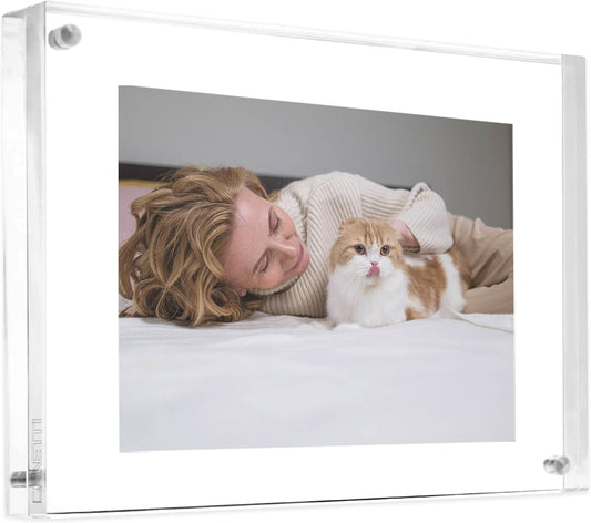 Canetti Design Group The Original Magnet Frame - Clear Acrylic 6x8 inch