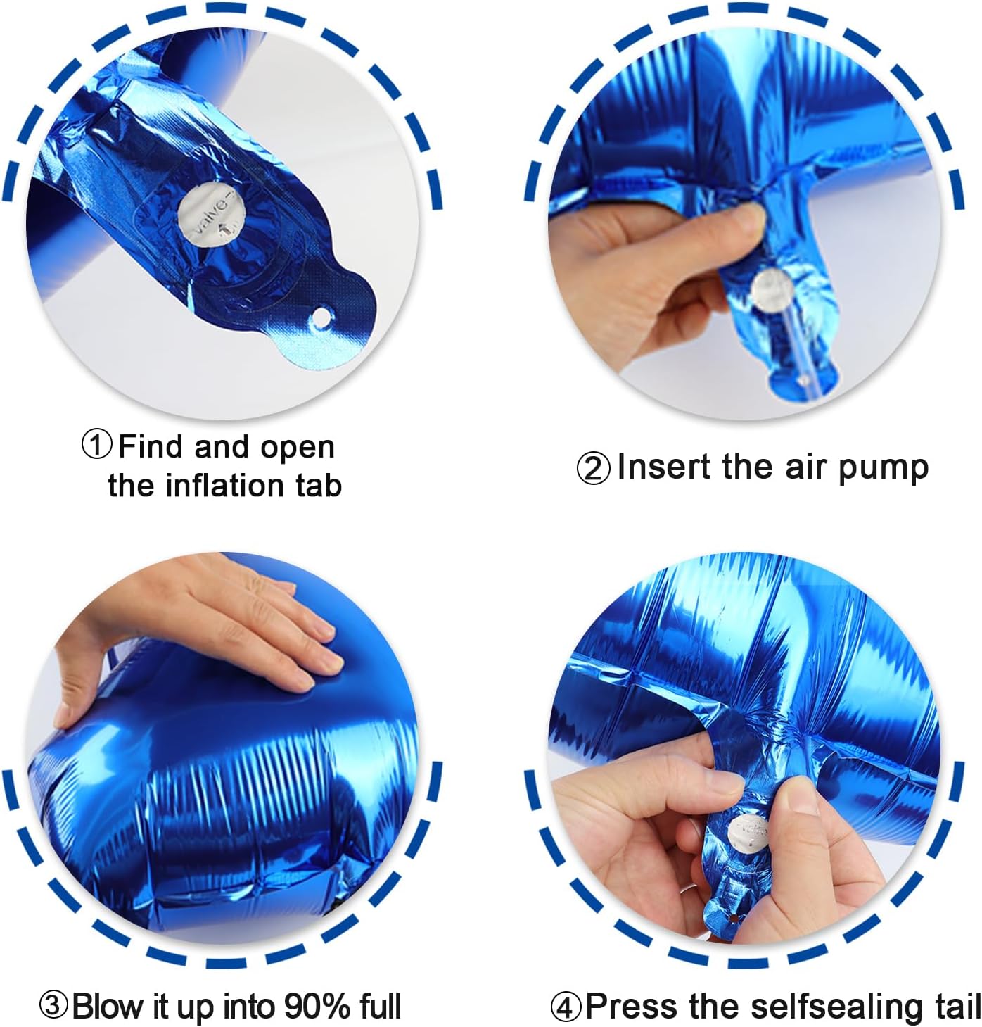 Navy Blue Jumbo Number 21 Balloon 40 Inch, Boy Girl 21 Birthday Supplies, Foil Helium 21 Birthday Giant Balloon, Mylar Blue Number Balloons Anniversary Decorations