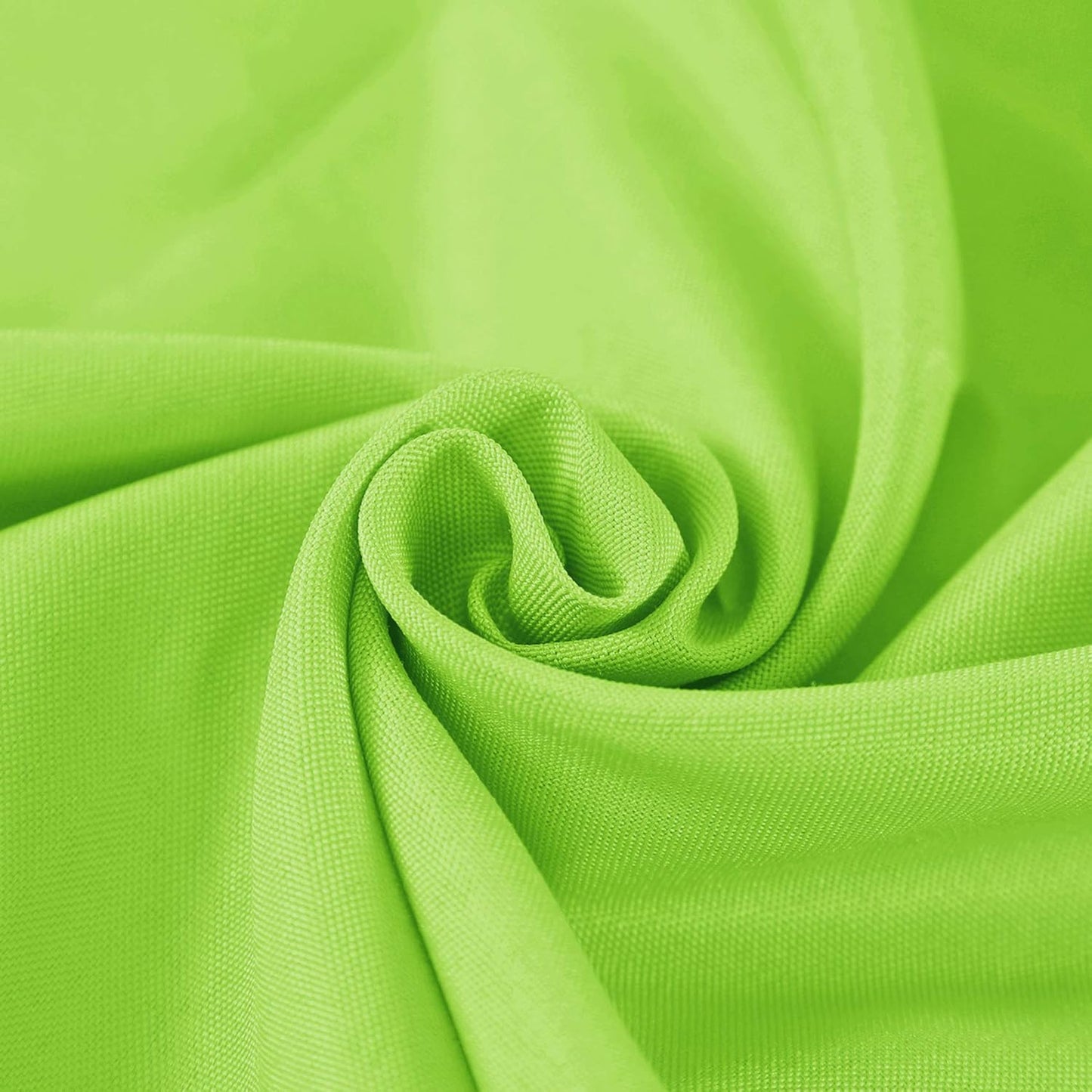 Cupuamon 108 inch Round Tablecloth Washable Polyester Table Cloth Decorative Table Cover for Wedding Party Dining Banquet（108 inch,Apple Green）