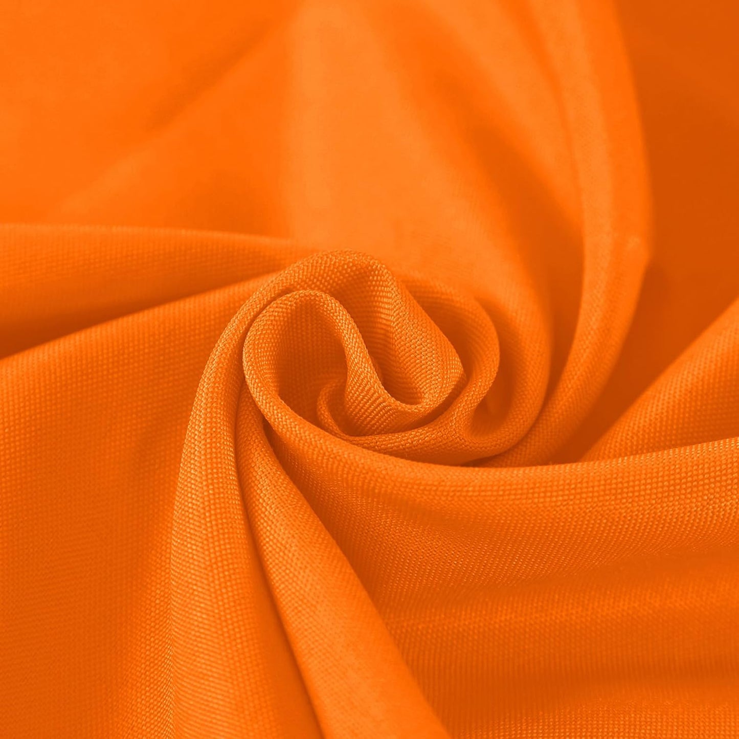 Fokitut 2 Pack Waterproof Round Tablecloth, 108 Inch, Stain Resistant and Wrinkle Polyester Table Cloth, Fabric Table Cover for Kitchen Dining, Wedding, Party, Holiday Dinner-Orange
