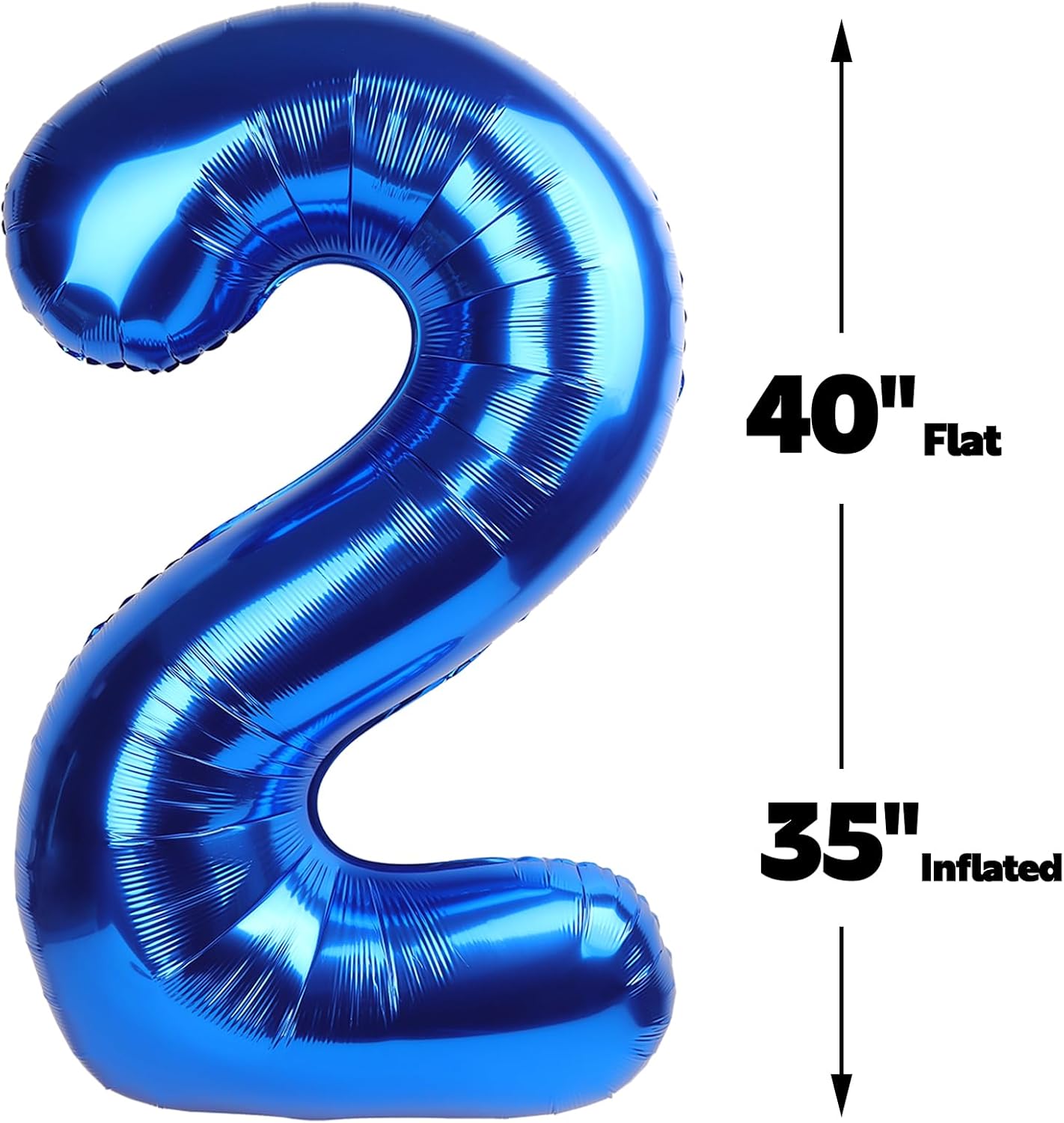 Giant Navy Blue 22 Balloon Number 40 Inch, 22 Number Balloons Birthday Supplies, 22 Year Old Birthday Party Celebration, 22 Balloons Graduations Anniversary Decorations