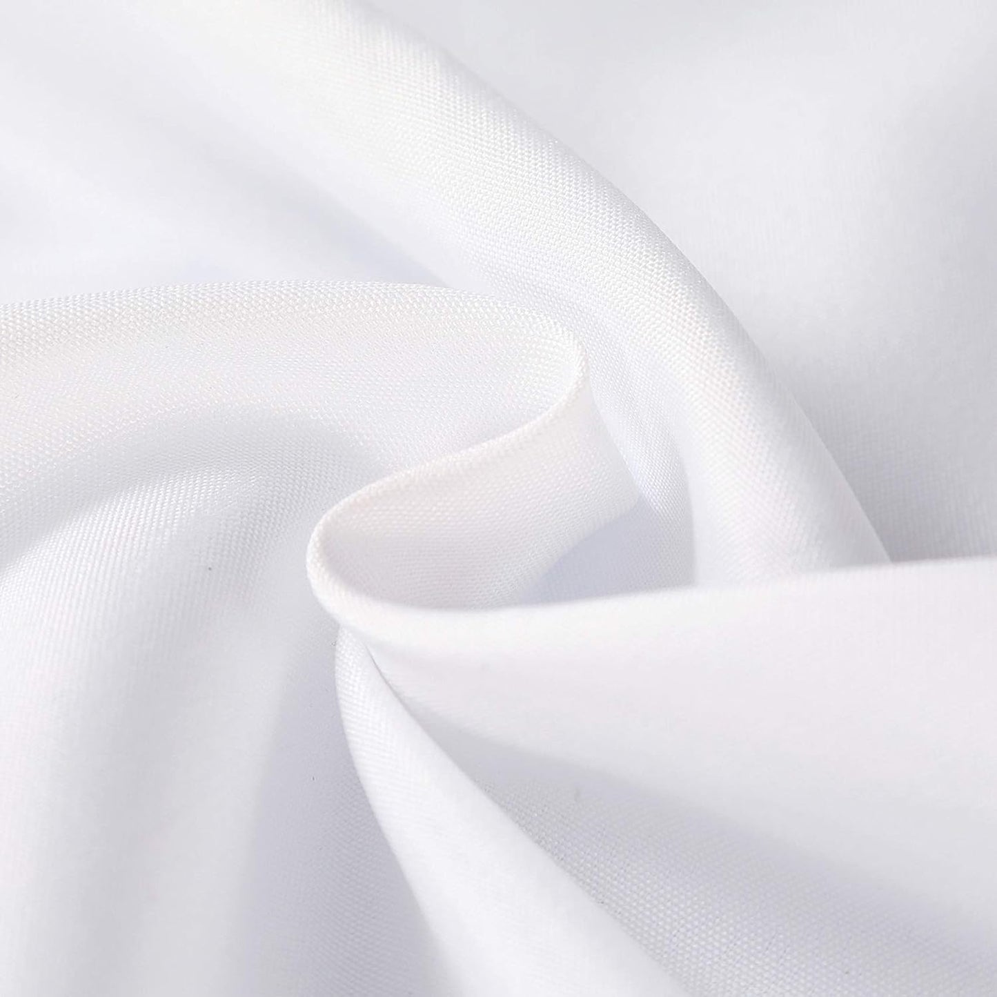 Rectangle Tablecloth 60x120 inch Washable Polyester Fabric Table Cloth for Wedding Party Dining Banquet Decoration（12 Pack 60x120, White）