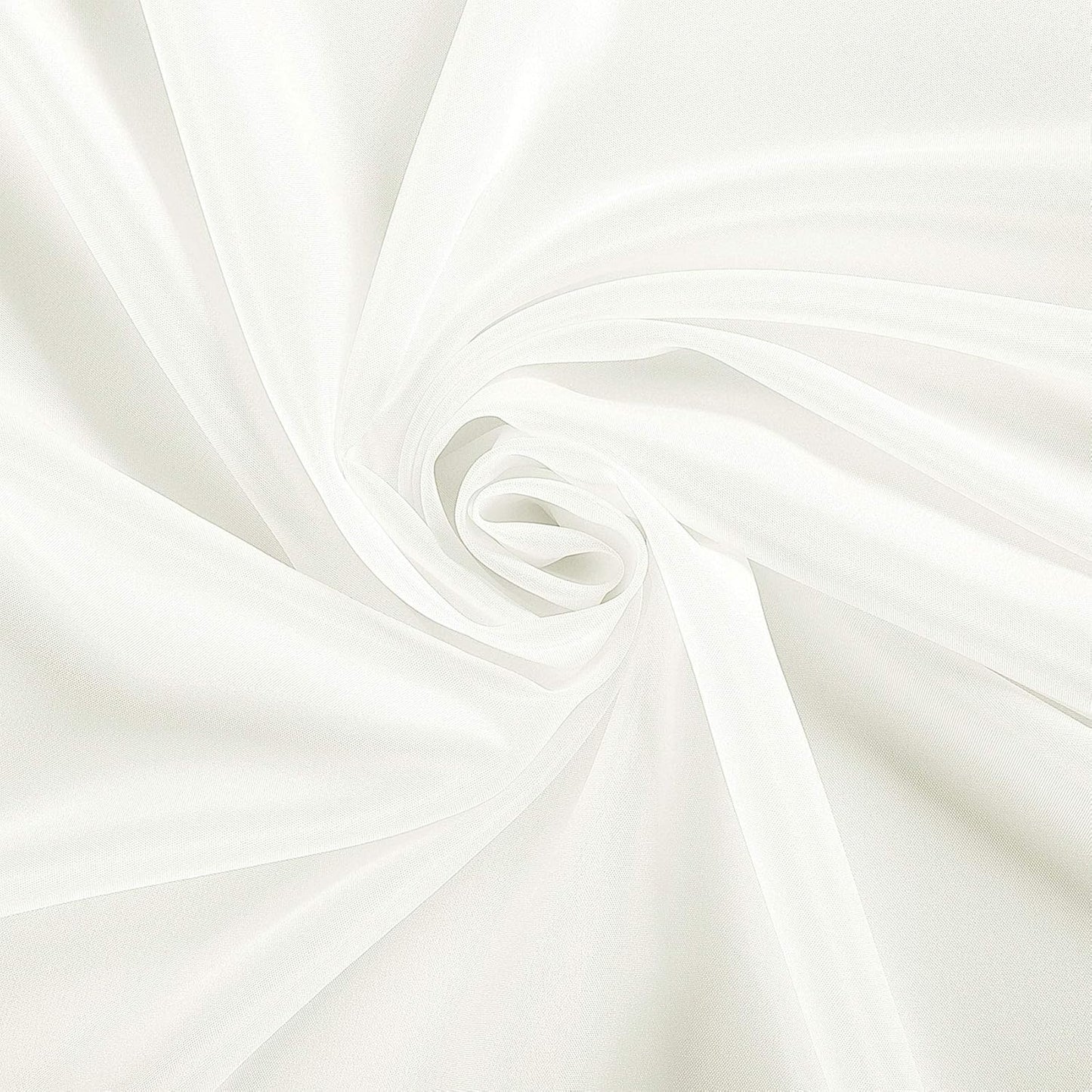 Ascoza 12pack 70 Inch Ivory Round Tablecloth in Polyester Fabric for Wedding/Banquet/Restaurant/Parties