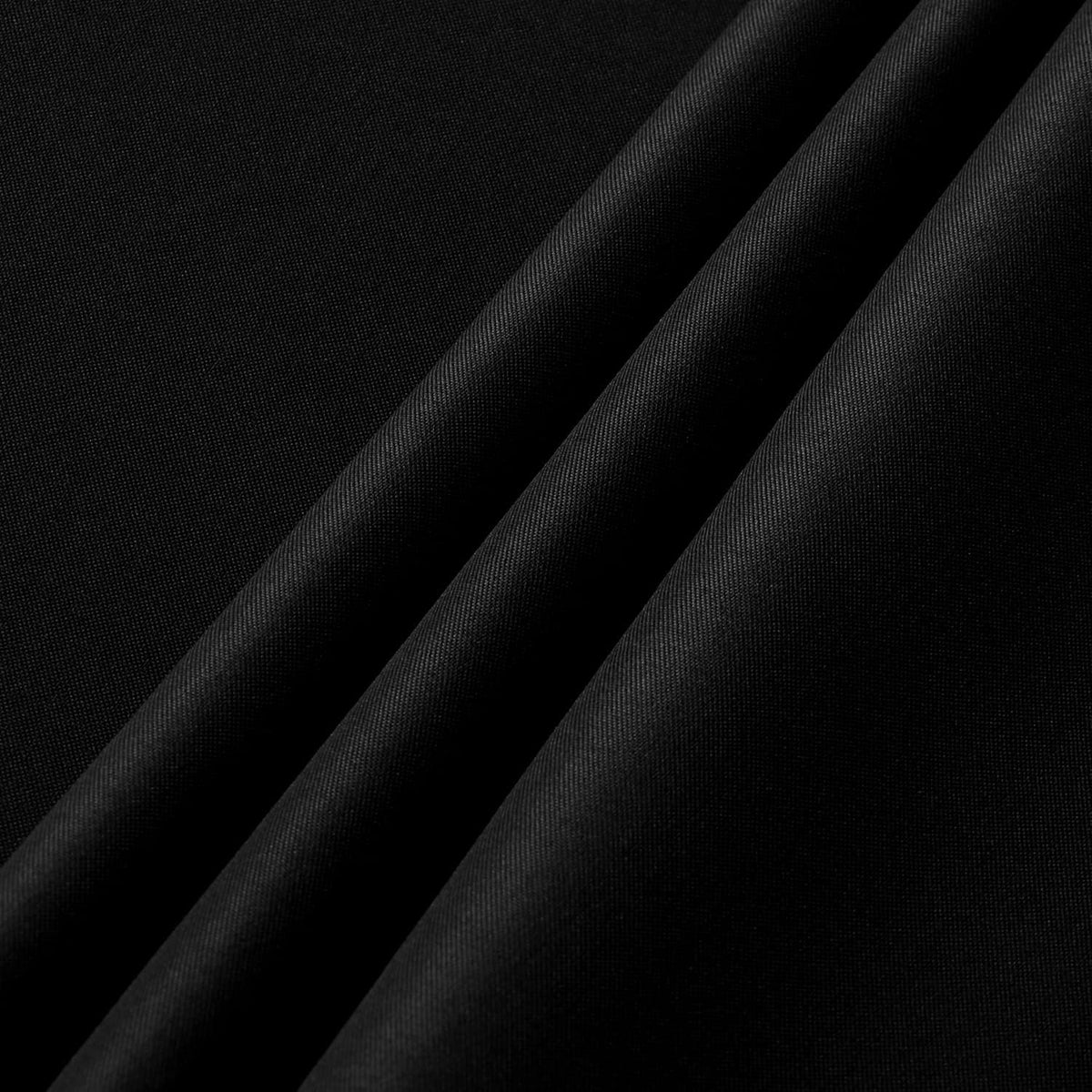 sancua 2 Pack Round Tablecloth 70 Inch Black, Stain and Wrinkle Resistant Table Cloth - Washable Polyester Table Cover for Dining Tables, Buffet Parties and Camping