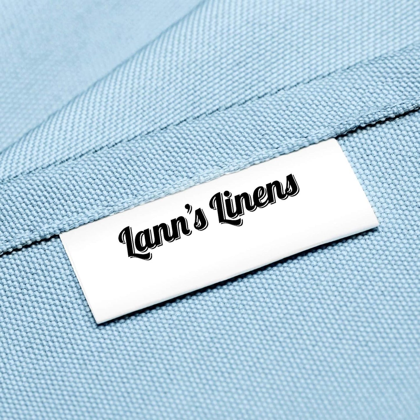 Lann's Linens - 10 Premium 90" Round Tablecloths for Wedding/Banquet/Restaurant - Polyester Fabric Table Cloths - Baby Blue