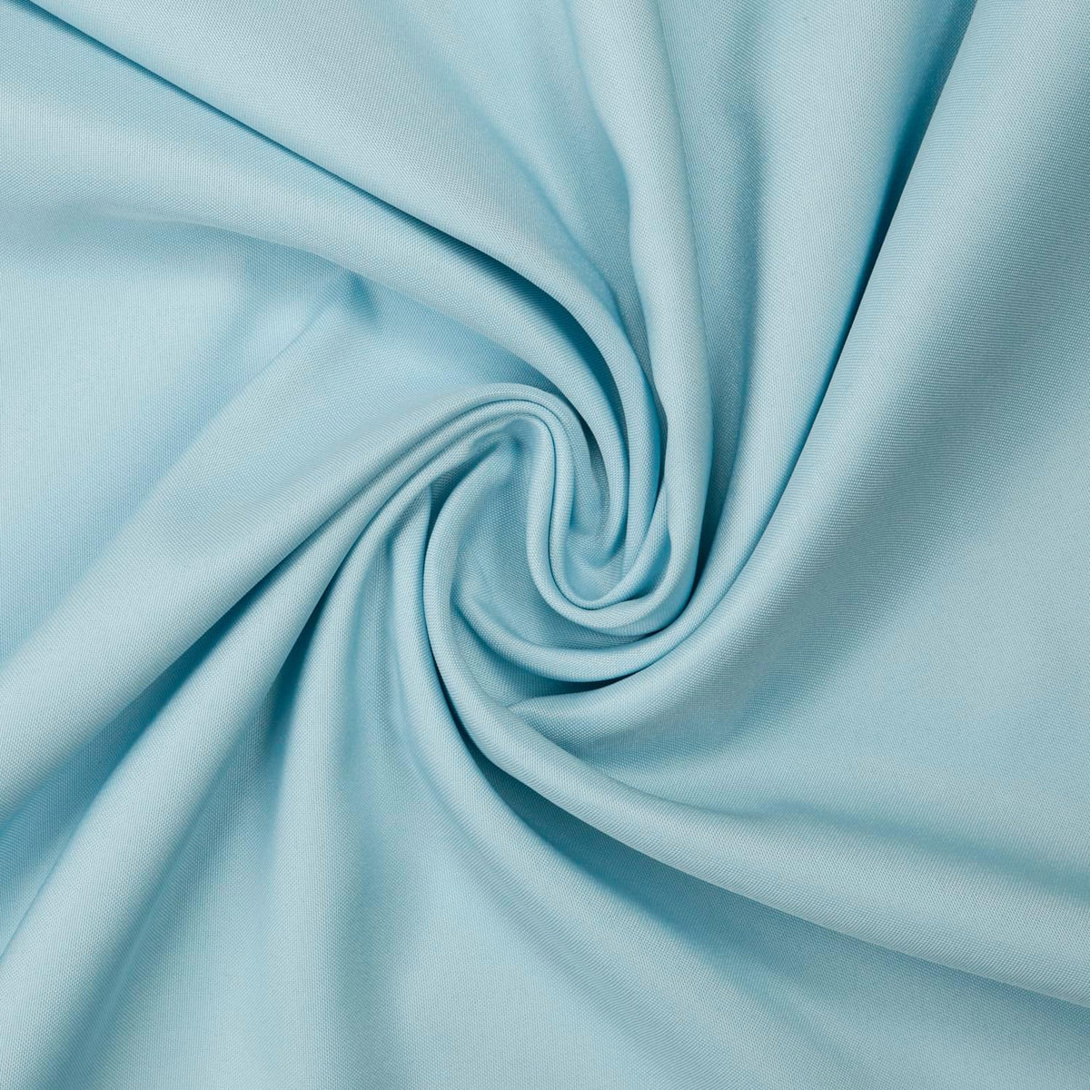 Gee Di Moda Square Tablecloth - 52 x 52 Inch Baby Blue Table Cloth for Small Square or Round Tables - Heavy Duty Washable Fabric - for Buffet Table, Holiday Party, Dinner, Wedding & Baby Shower