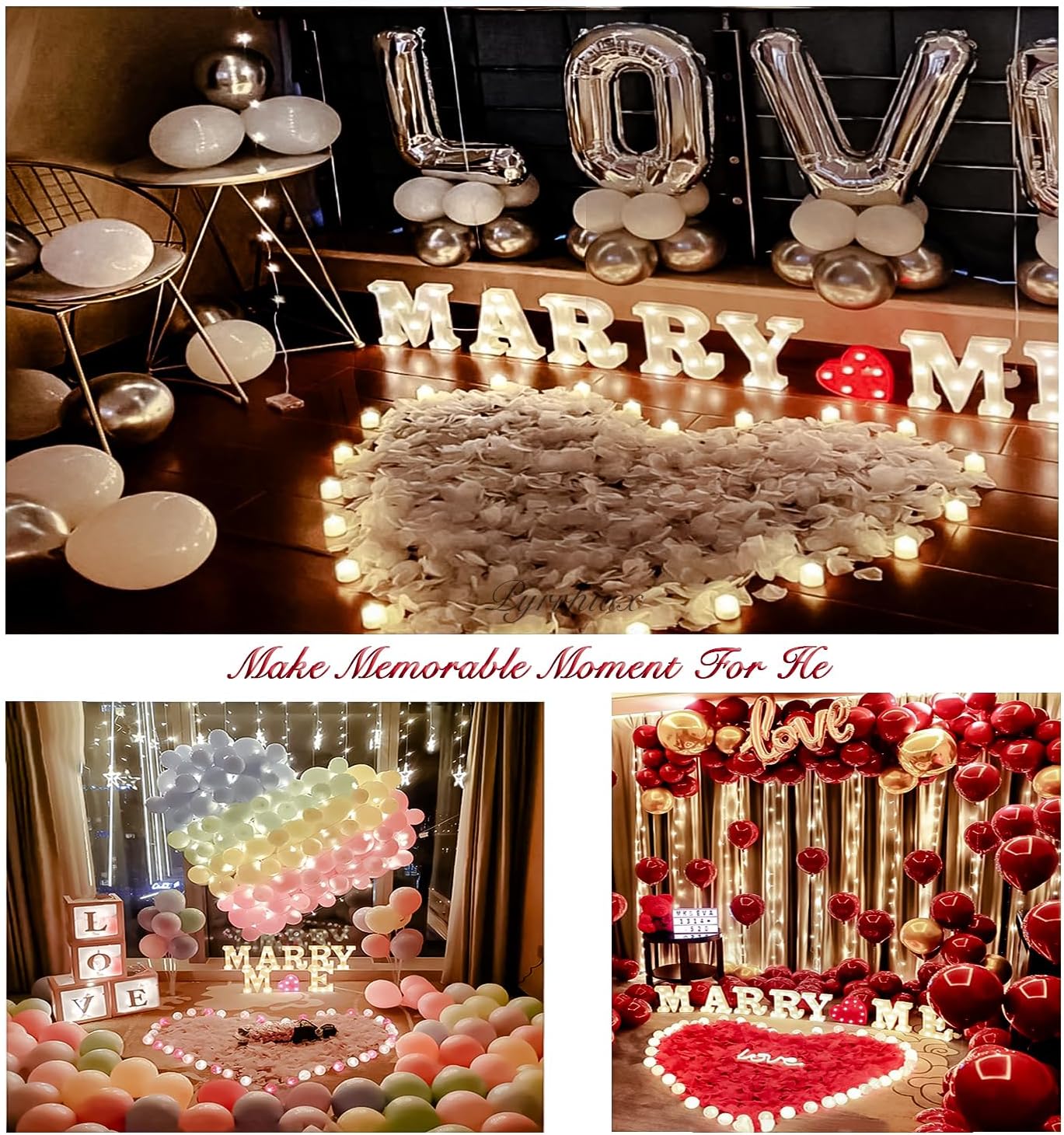 1000Pieces Rose Petals, Artificial Flower Petals Fake Rose Petals for Romantic Night,Wedding,Proposal Anniversary Flower Decorations(Dark Red)