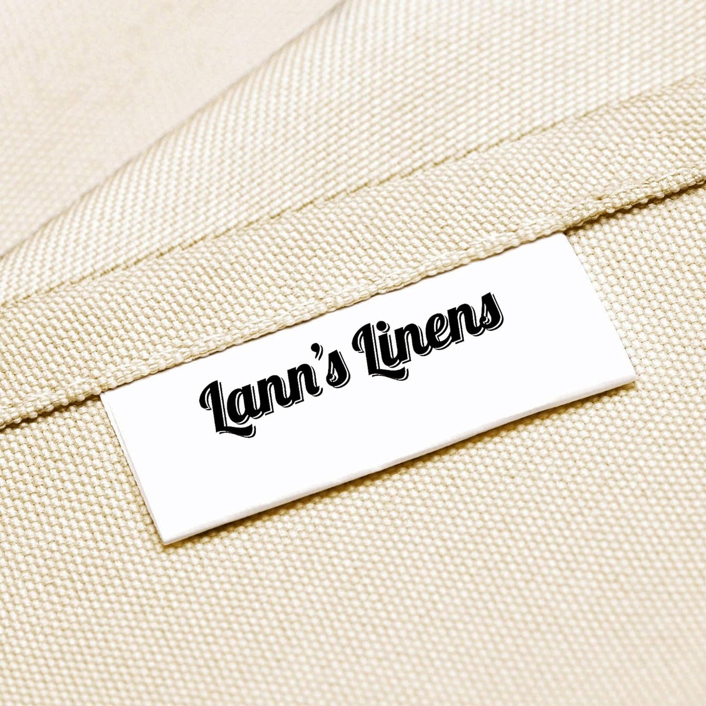Lann's Linens - 10 Premium 70" Square Tablecloths for Wedding/Banquet/Restaurant - Polyester Fabric Table Cloth - Ivory