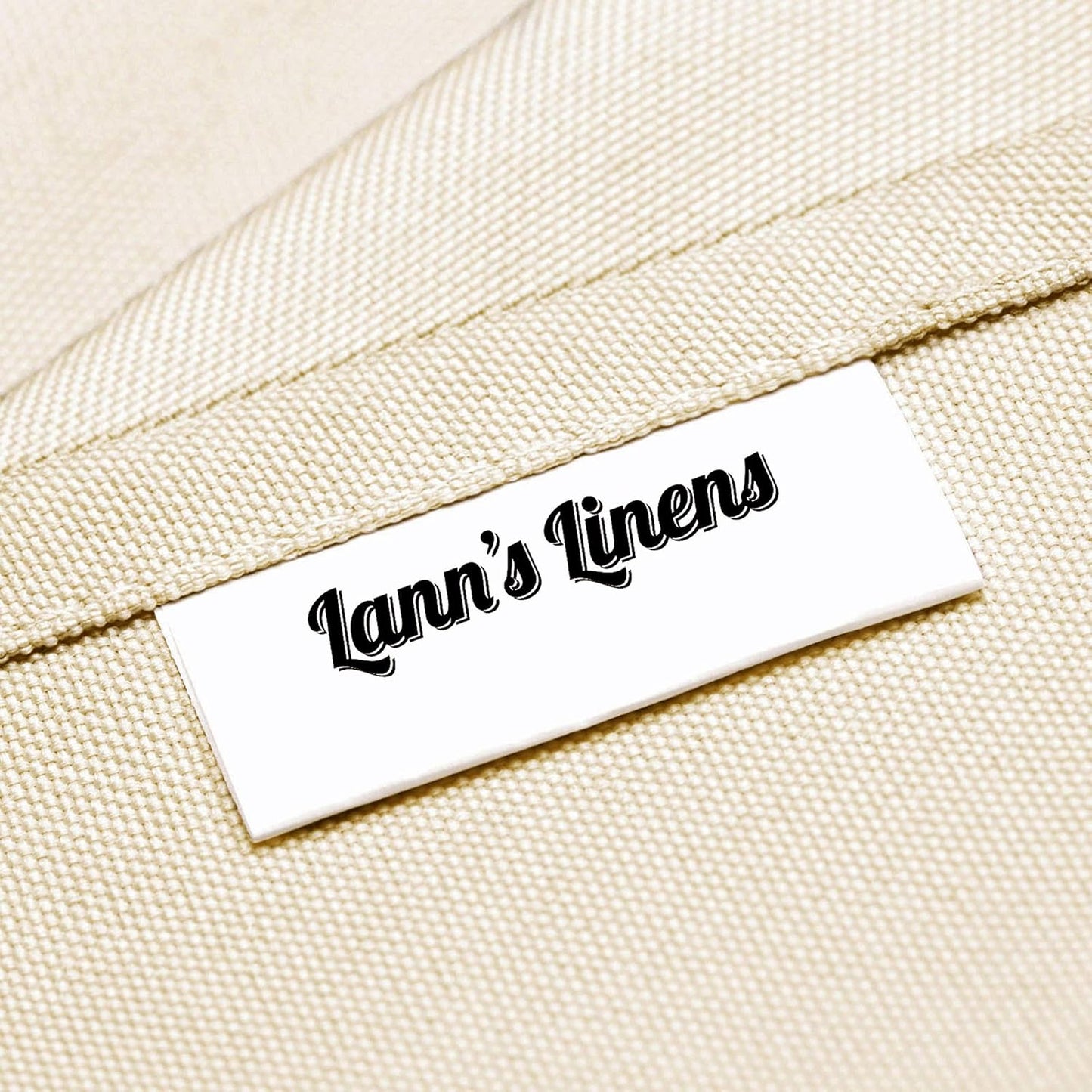 Lann's Linens - 10 Premium 54" Square Tablecloths for Wedding/Banquet/Restaurant - Polyester Fabric Table Cloths - Ivory