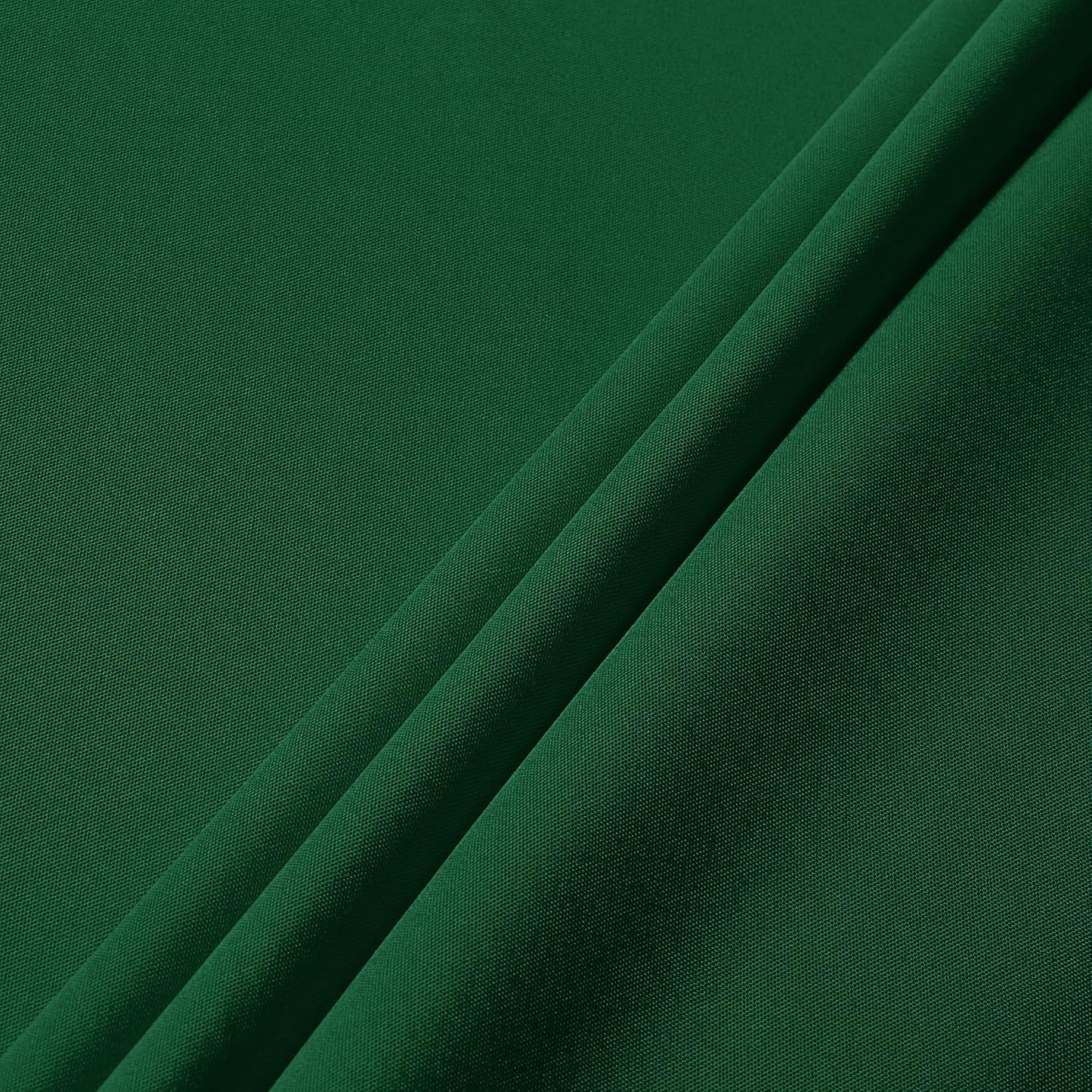 sancua Round Tablecloth - 70 Inch - Water Resistant Spill Proof Washable Polyester Table Cloth Decorative Fabric Table Cover for Dining Tables, Buffet Parties and Camping, Hunter Green
