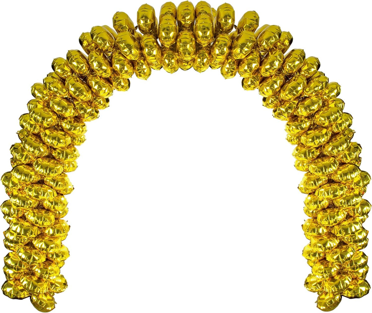 6.6FT Balloon Table Arch Kit – Adjustable Foil Balloon Arch Stand for Birthday, Wedding, Party, Baby Showers and Graduation Decorations – Easy Assembly Party Supplies (Champagne gold)