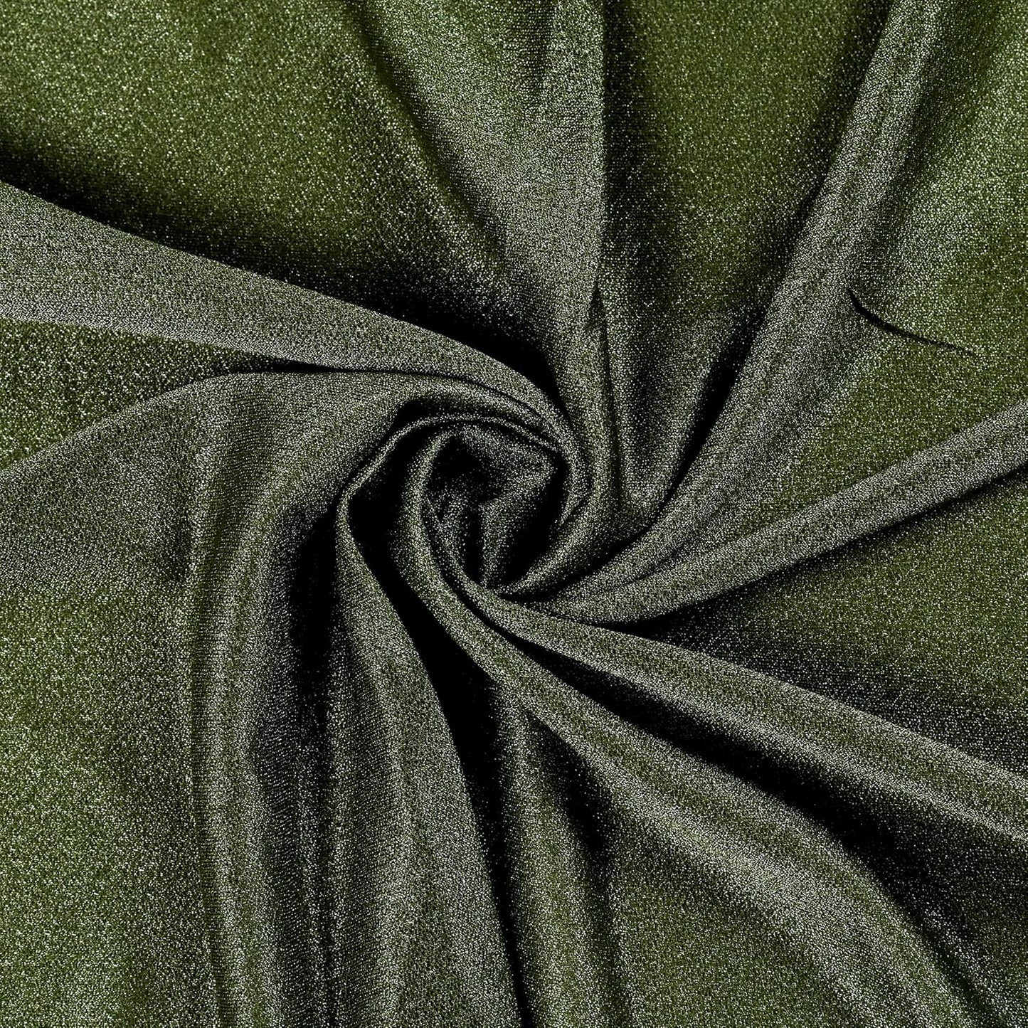 VDS Pack of 2 Panel (30 Inch X 20 Feet) Wedding Arch Draping Fabric Sheer Chiffon Fabric Drapery for Wedding Ceremony Reception Swag Backdrop Canopy Chuppah ARBO Altars Decoration (Olive)