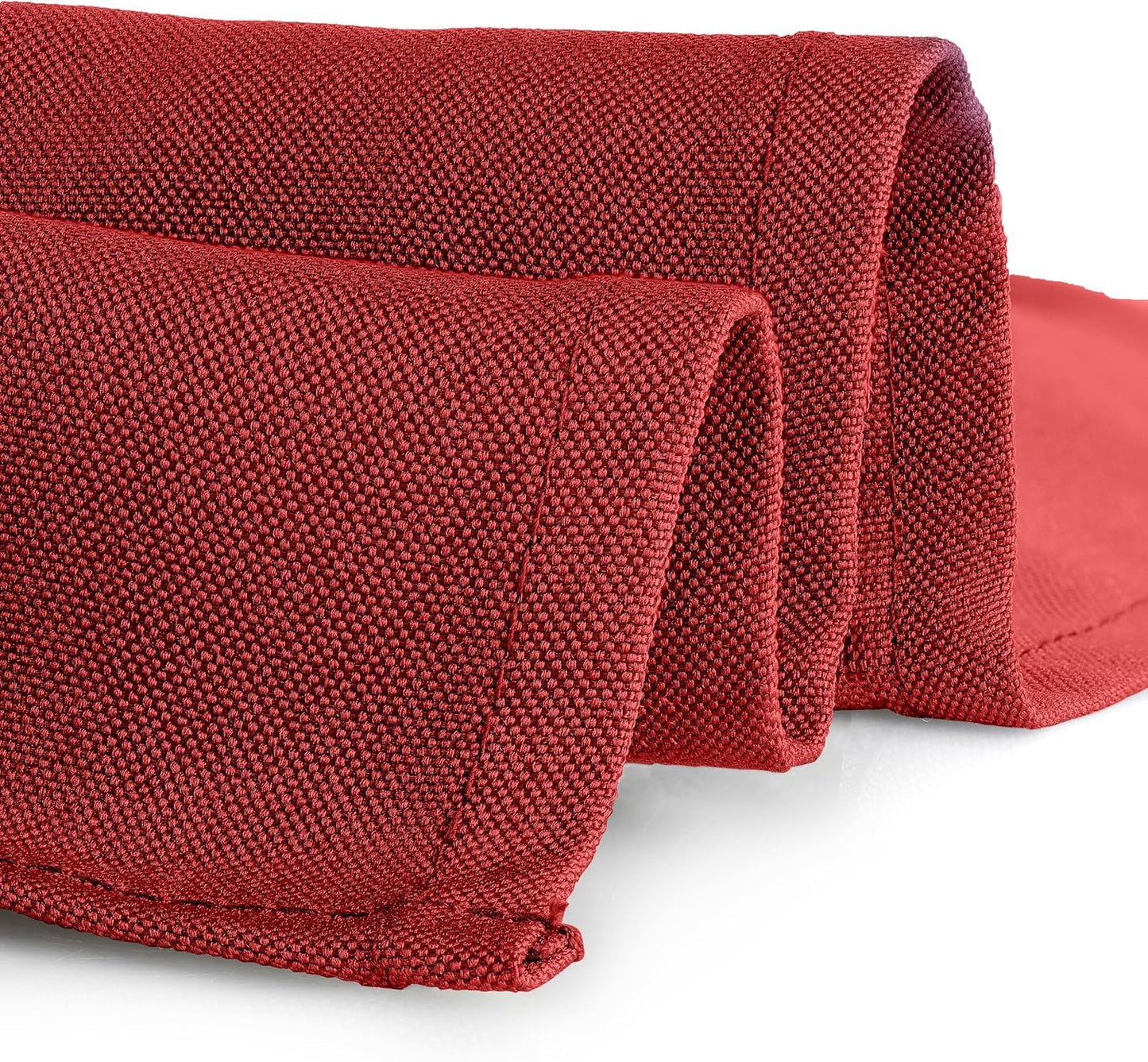 Gee Di Moda Rectangle Tablecloth - 70 x 120 Inch Red Table Cloth for 6 or 8 Foot Rectangle Table - Heavy Duty Washable Fabric - for Buffet Table, Holiday Party, Dinner, Wedding & Baby Shower
