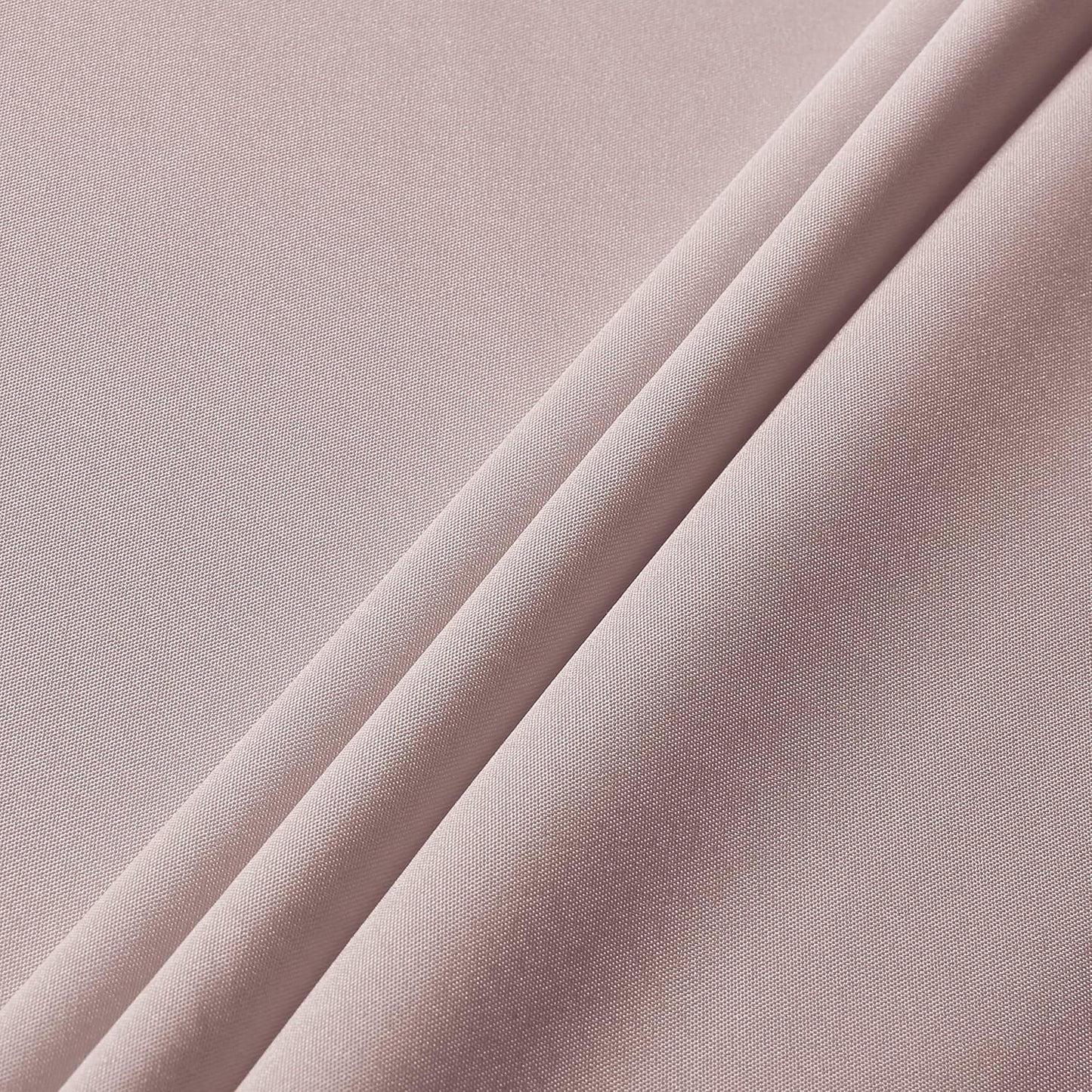 sancua Round Tablecloth - 120 Inch - Water Resistant Spill Proof Washable Polyester Table Cloth Decorative Fabric Table Cover for Dining Tables, Buffet Parties and Camping, Blush