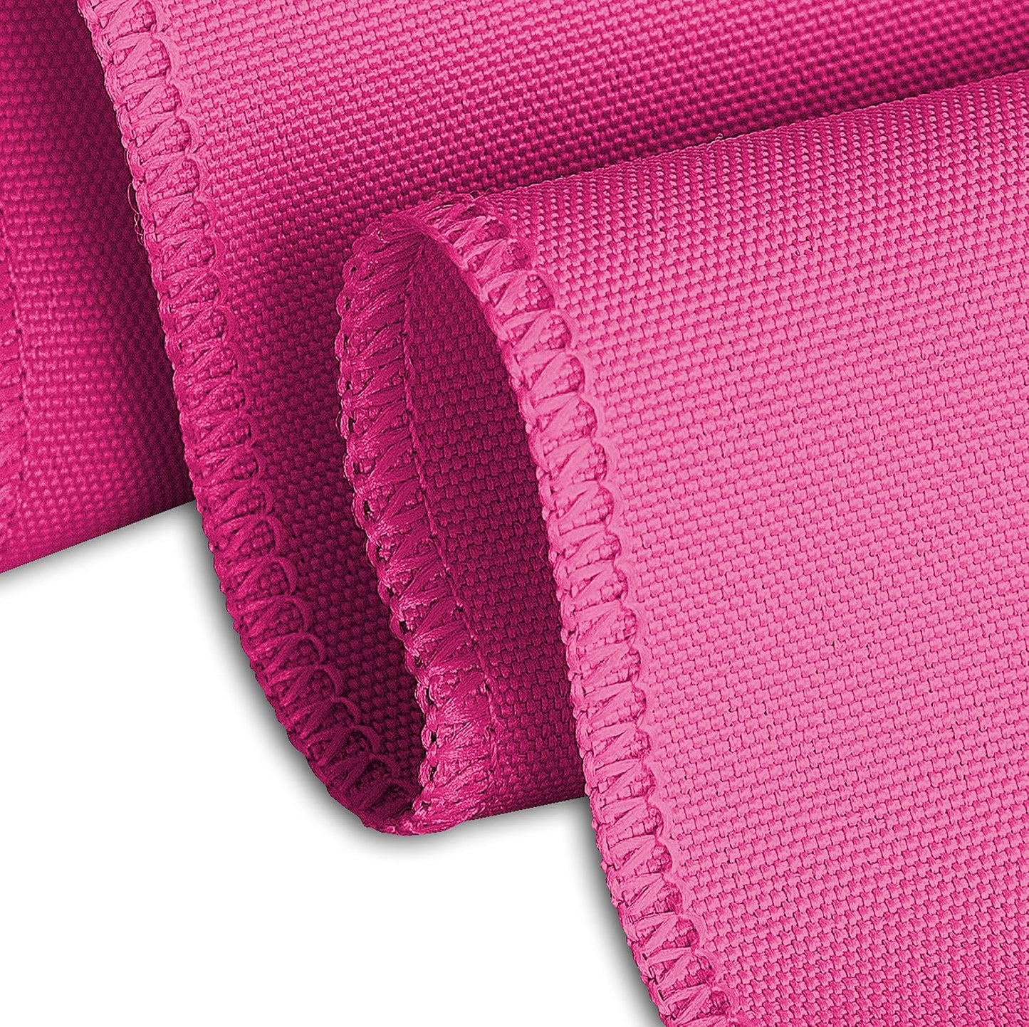 LTC LINENS Fuchsia Round Tablecloth 120 Inch for 60 Inch Round Table - Washable, Wrinkle Resistant Polyester Fabric Cloth for Wedding, Party